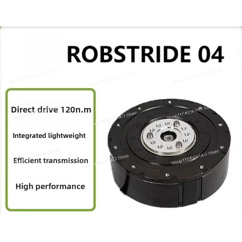 Direct Drive Servo Motor Robotics - ROBSTRIDE04 Aktuator Sambungan Terintegrasi 120Nm Quasi-Direct