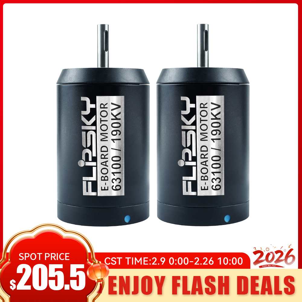63100 Brushless Motor 140Kv - Flipsky Flash Deals 2PCS Motor DC