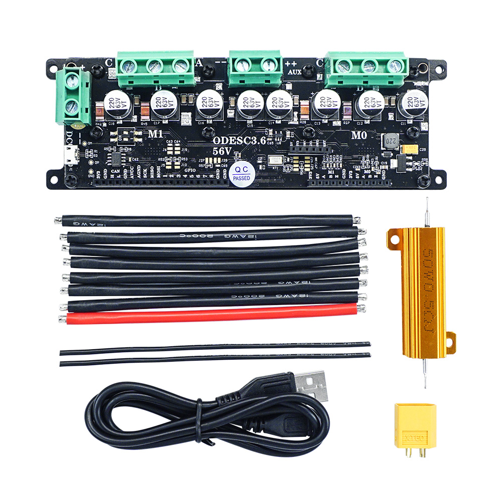 Odrive Dual Brushless Motor Controller - Odesc3,6 Mengoptimalkan Performa Tinggi Motor Tanpa