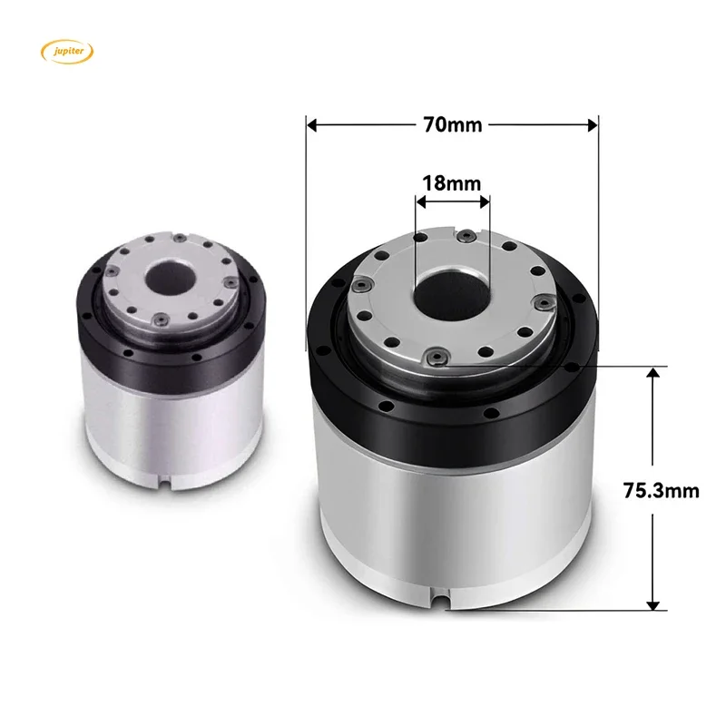 Harmonic Drive Gearbox Brushless - Pengontrol Deselerasi Jupiter 12-24V Menggerakkan Gearbox
