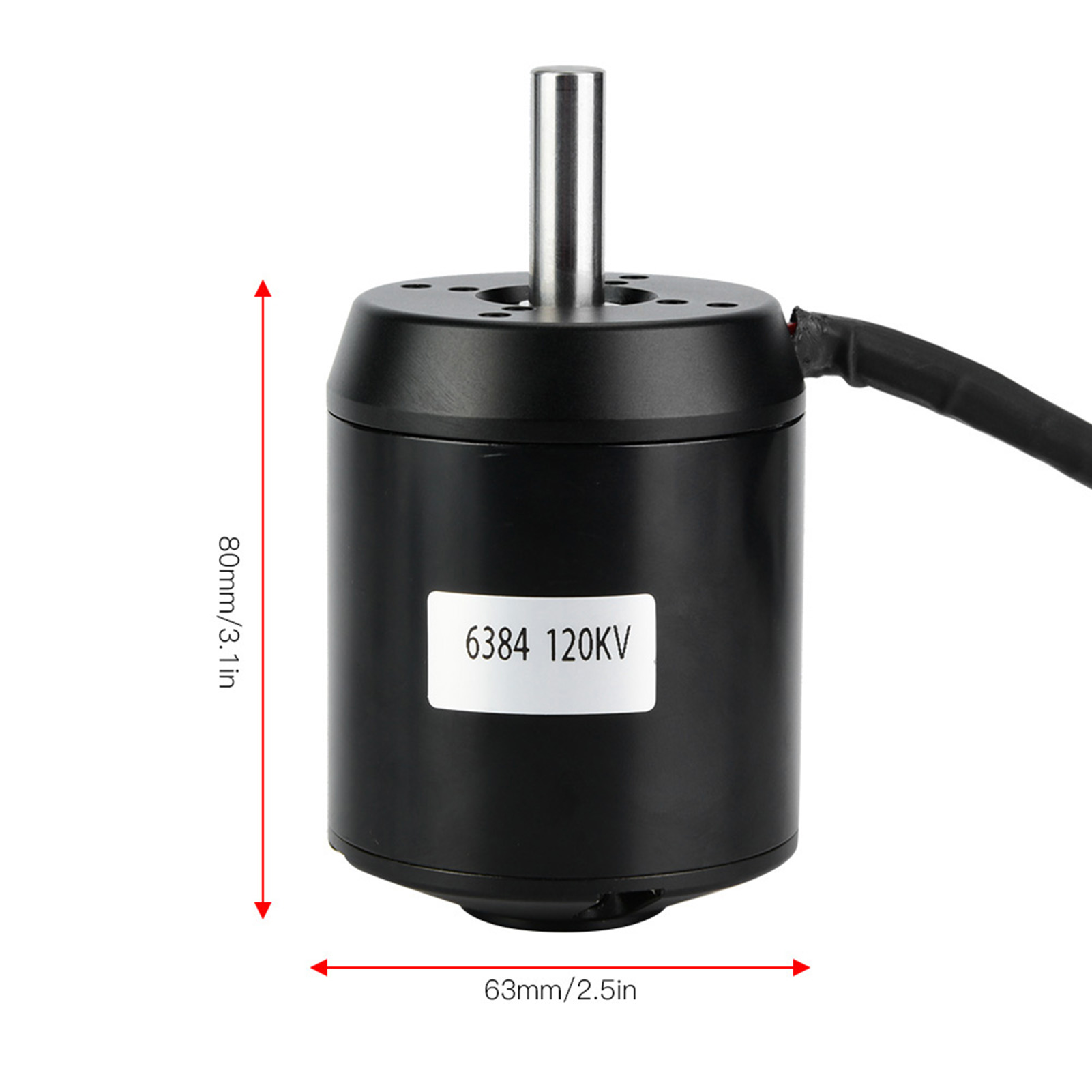 6384 120KV BLDC Motor Tanpa Si - 6384 Brushless Motor Sensored ulasan dan harga