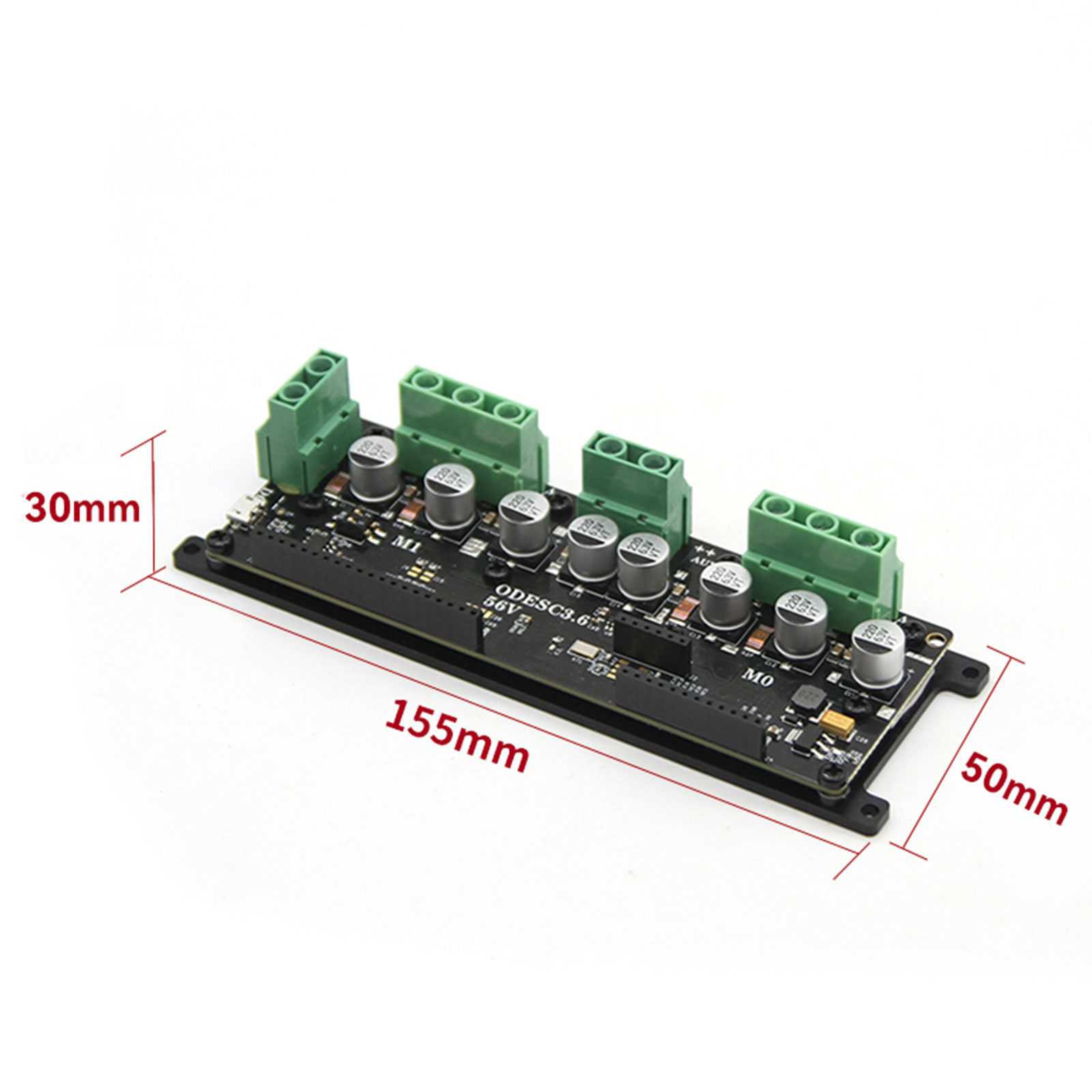 SEQURE ODESC3.6 56V mengoptima - Odrive Dual Brushless Motor Controller ulasan dan harga