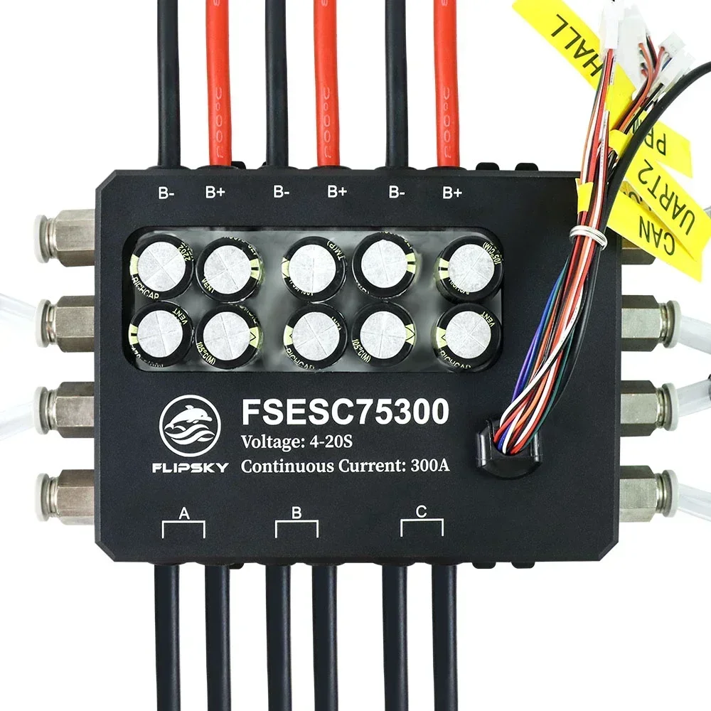 FlipSky FSESC 75300 84V Arus T - Vesc 75300 High Current Esc ulasan dan harga