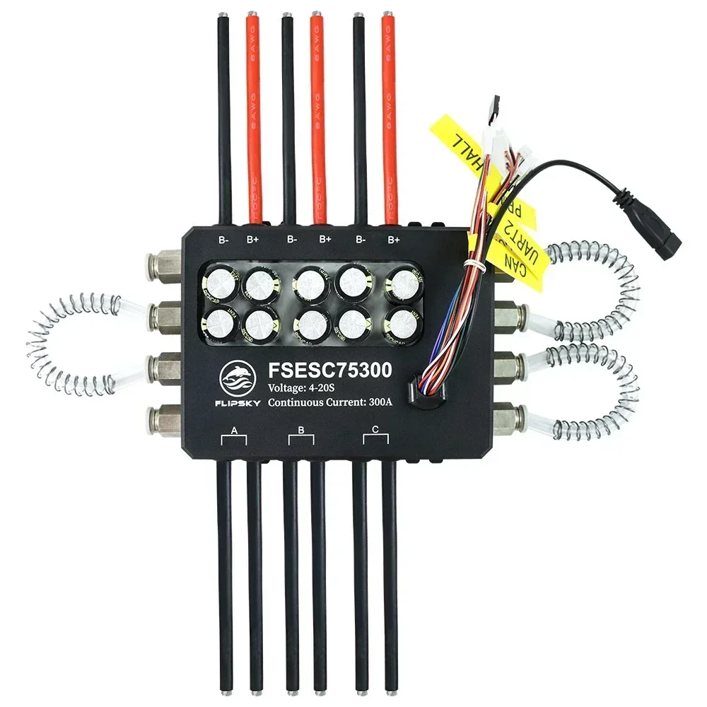 FlipSky FSESC 75300 84V Arus T - Vesc 75300 High Current Esc ulasan dan harga